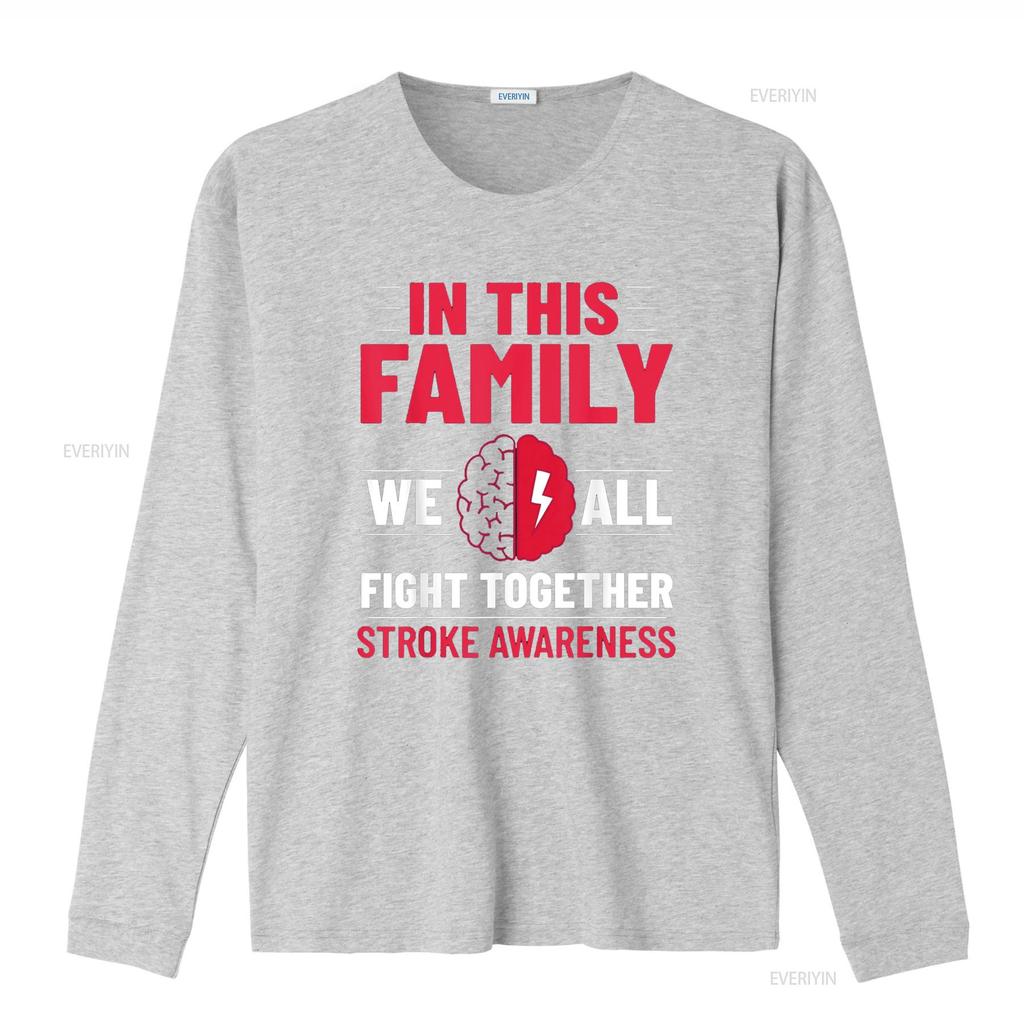 Stroke Recovery Survivor Awareness Therapy Ribbon T Shirt vintage Washed Casual graphic Soft Stylish Breathable Comfortable