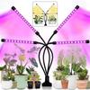Indoor Plant Grow Light - Upgraded Version with 80 LED Lights, Full Spectrum and Red-Blue Spectrum, 3/9/12 Hour Timer