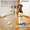 Natural Beeswax Spray Multi-purpose Waterproof Wear Resistant Furniture Polish for Wooden Floors Stain Scratches Repair Cleaning