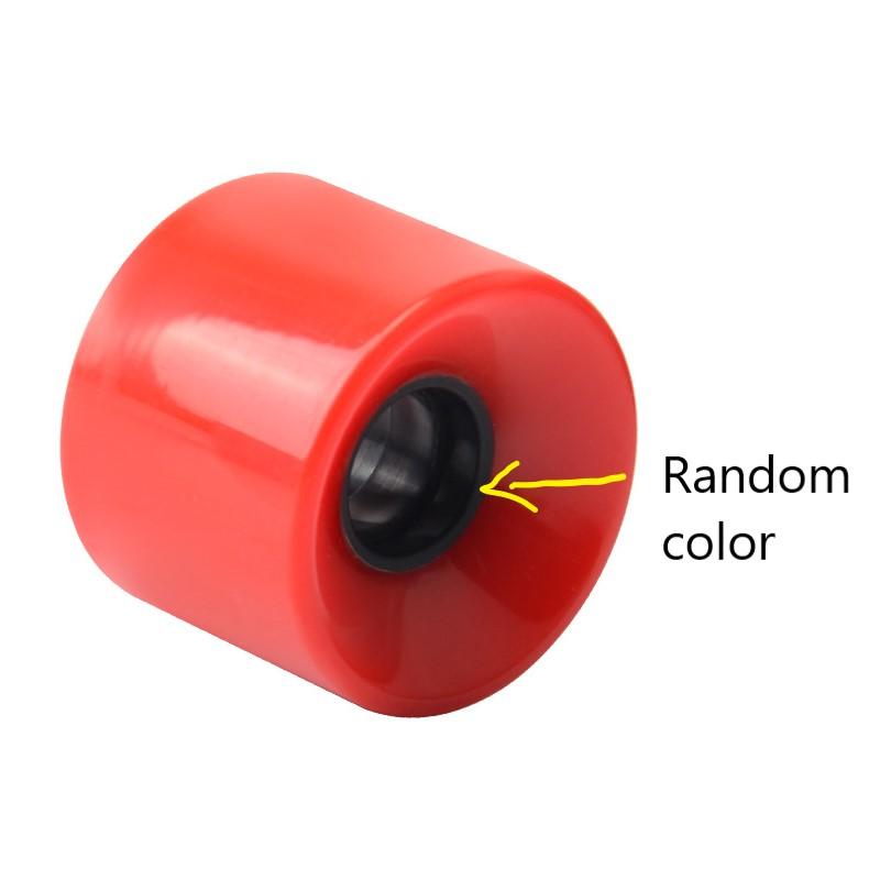4Pcs/Set Skateboard Wheels High Quality Land Surf Longboard 78A PU Wheel 60x45MM Elastic Skateboarding Roller