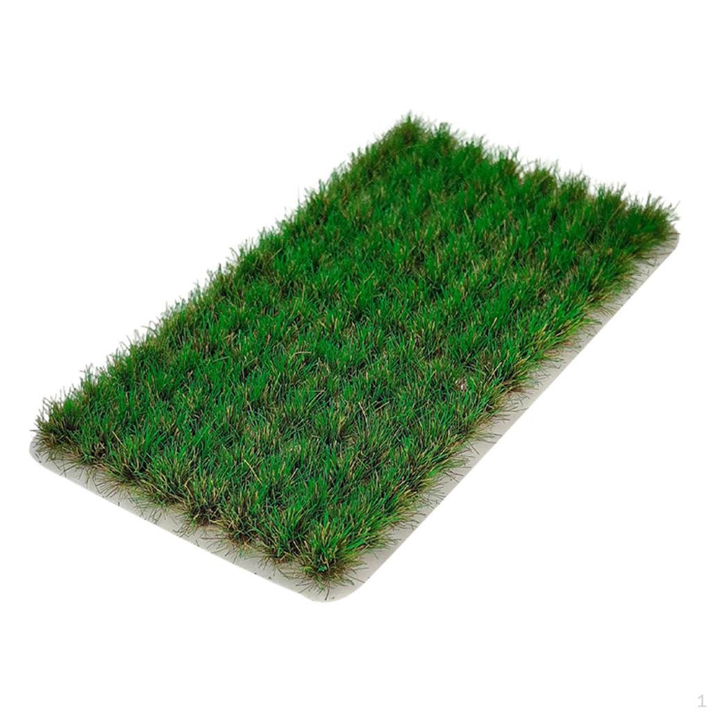 120 Pieces Miniature Grass Tufts Artificial Model Nylon Material Handmade Diorama