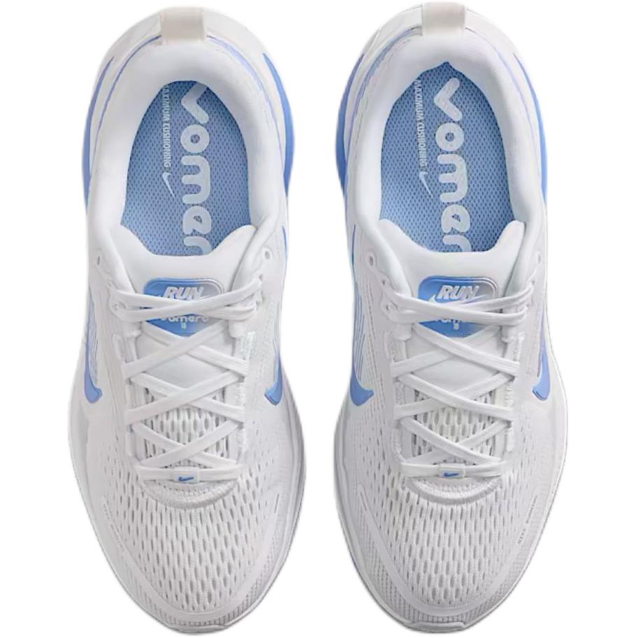 New Nike Vomero 18 Low top Kids' Running Shoes White Blue Teenagers HQ2157-109