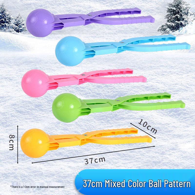Large Snowball Maker Set - Duck, Heart, Snowman Shapes