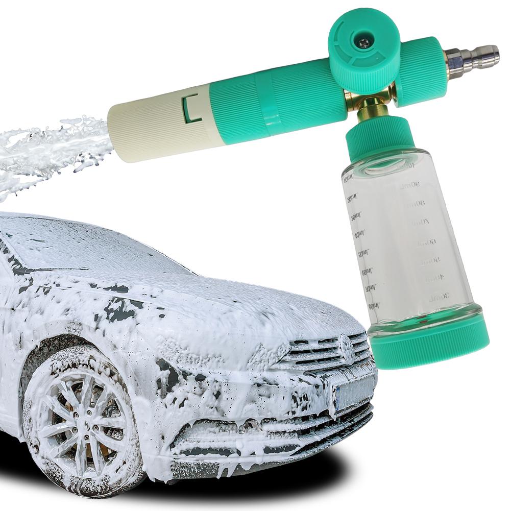 100ml Soap Foam Spray Bottle with 1/4 Inch Quick Connector Car Wash Foam Sprayer Foam Spray Pot for Cleaning Cars SUVs