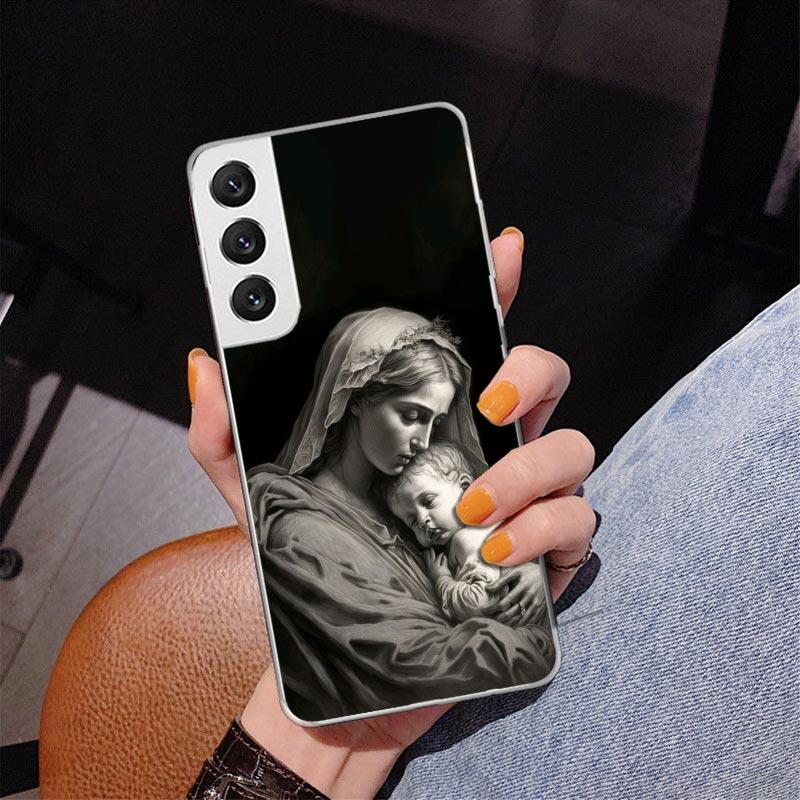 

Virgin De Guadalupe Virgen Mary Phnoe Case for Samsung Galaxy S26 S25 Edge S23 S24 Ultra S22 Plus S21 S20 FE Unique Cover Soft C Samsung S23 FE