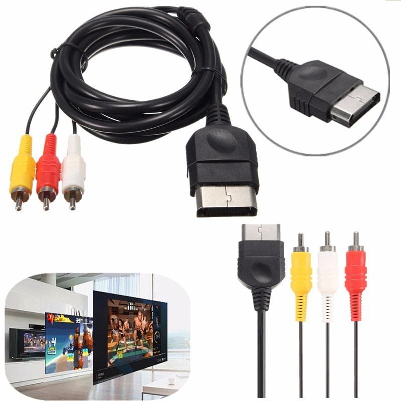 1/2/3Pcs Audio Video Av Composite Cable Cord For Xbox Av Cable Cord Connection Dvd Cd Monitor Adapter Connector 180Cm