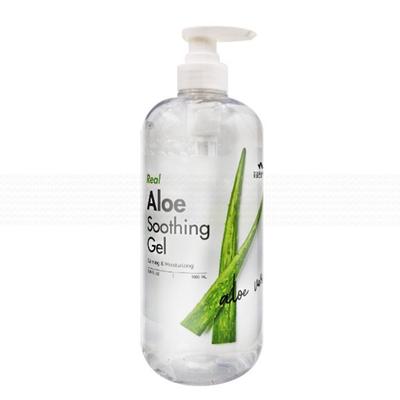 Real Aloe Soothing Gel, 1L, 2 Ea.