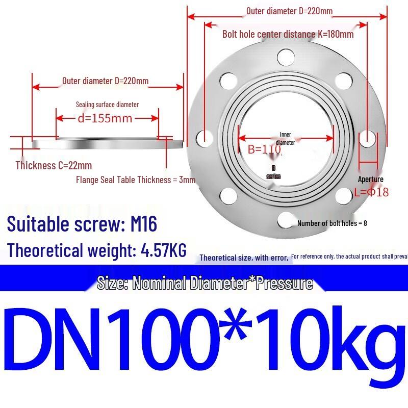 TZBN Stainless Steel Flange