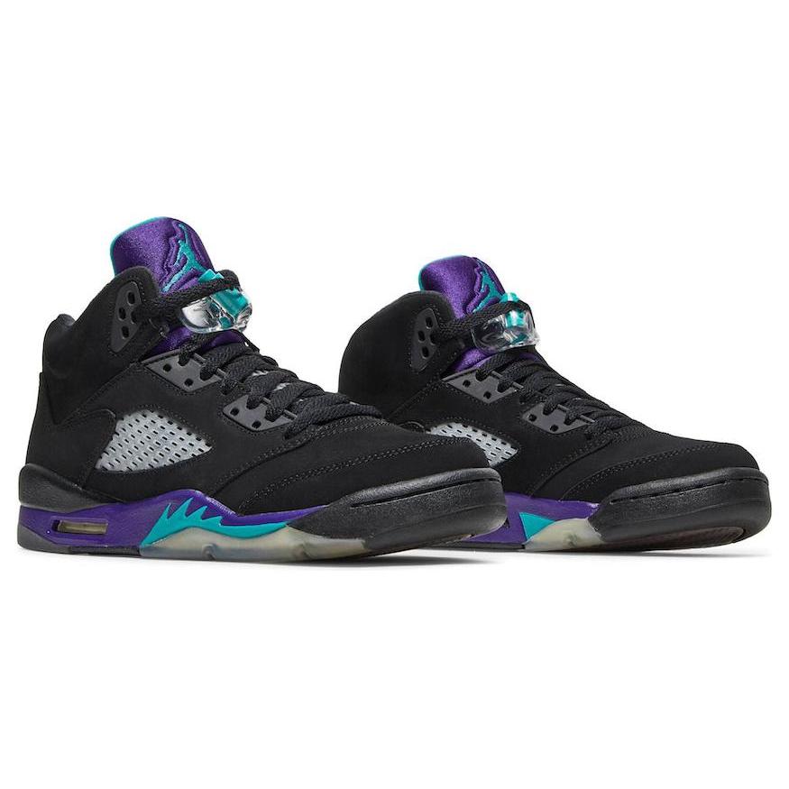 New Jordan 5 Retro Black Grape 2013 GS 440888-007