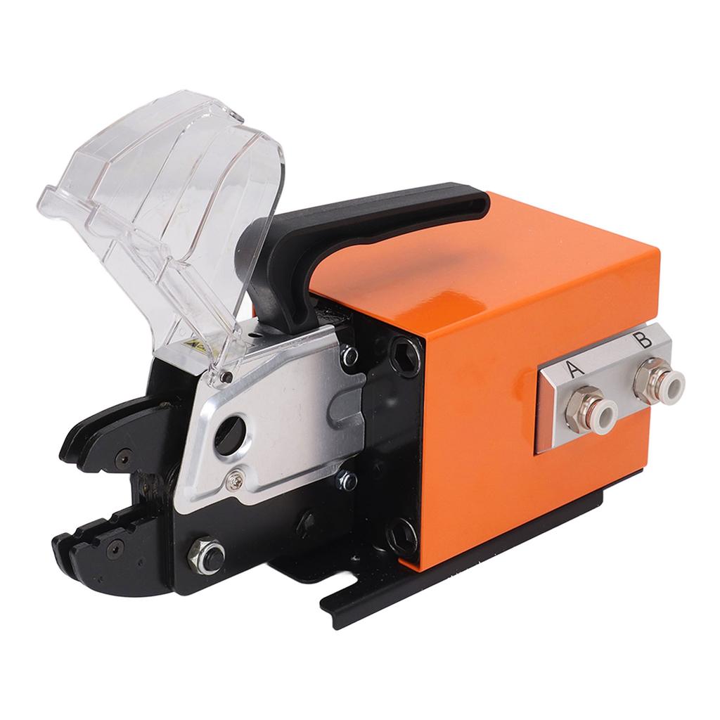 Pneumatic Crimper with 4 Set Molds Air Powered Wire Crimper for Machine Equipment