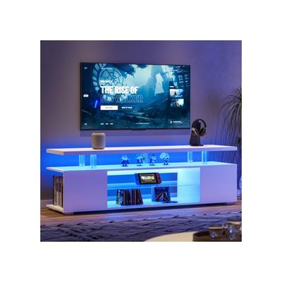 Meuble TV Pour TV 65 » LED Game & Entertainment Centre Media Storage Console