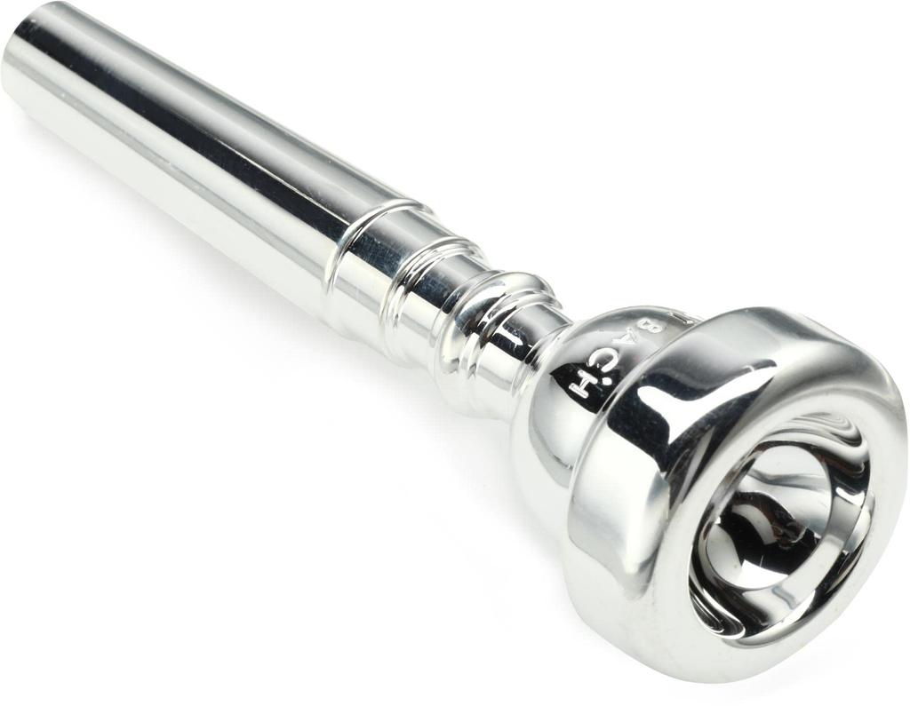 Bach Symphonic Trumpet 1 with S6511FC4 Mouthpiece, 1/4C/24" Silver-Plated Finish,