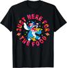 Hot Fashion Casual Lilo & Stitch Just Here for The Food T-Shirt S-4XL Summer Unisex