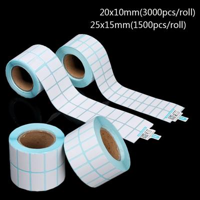 Blank Print Supplies Waterproof Adhesive Paper Thermal Sticker Package Label Identification Tags