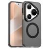 Magnetic Wireless Charging Case For Huawei Pura 80 Pro 80 Ultra P80 5G Cover Candy Colors Transparent Back Shell Fundas Coque