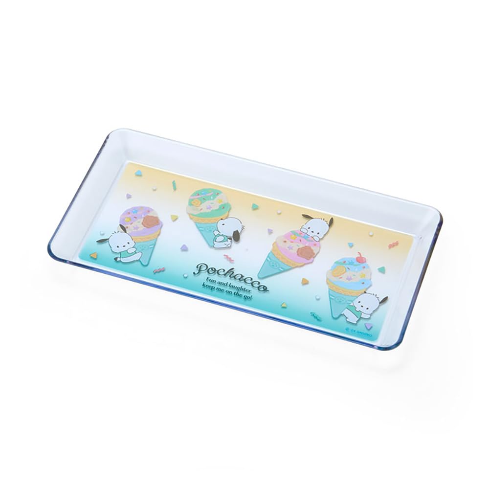 Прозрачный лоток для ручек Sanrio Почакко 390429 (Ледовая вечеринка)