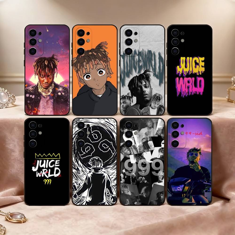 J-Juice Cool 999 W-Wrld Phone Case For Samsung S25,S24,S21,S22,S23,S30,Ultra,S20,Plus,Fe,Lite,Note,10,Black Cover