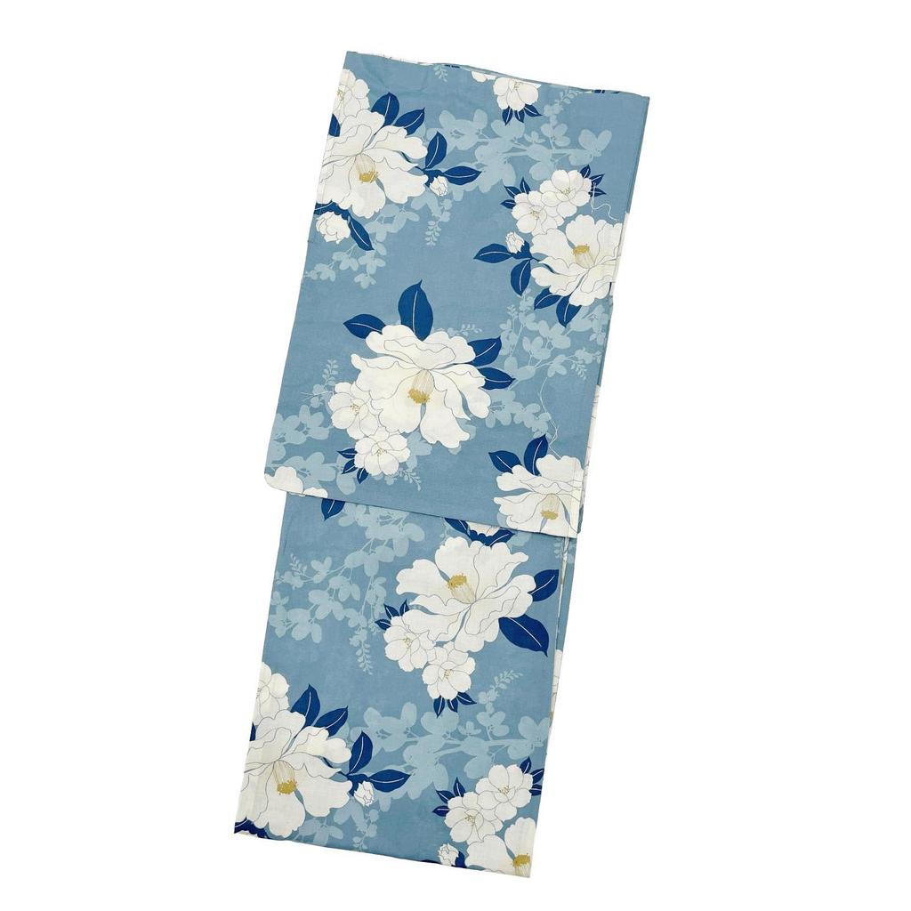 [Fuuka] Fuuka Yukata and Heiko Obi (Sash) 2-Piece Set, Women's Free Size (Heiko ObiMade in Japan) (X2317B152, Free Size)