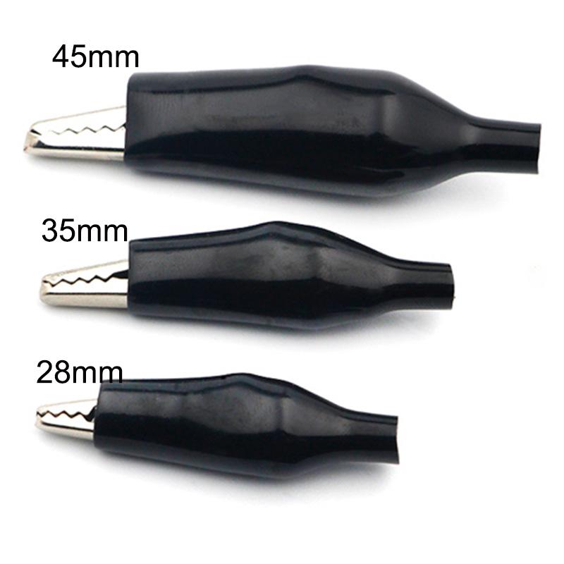 Agrafe aligator Cablu de testare electric Pince Crocodil DIY Jumper Sârmă Electric Roach Cordon Pedală pentru multimetru