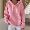 Damska codzienna bluza z kapturem jesienne bluzy dla kobiet koszula w stylu