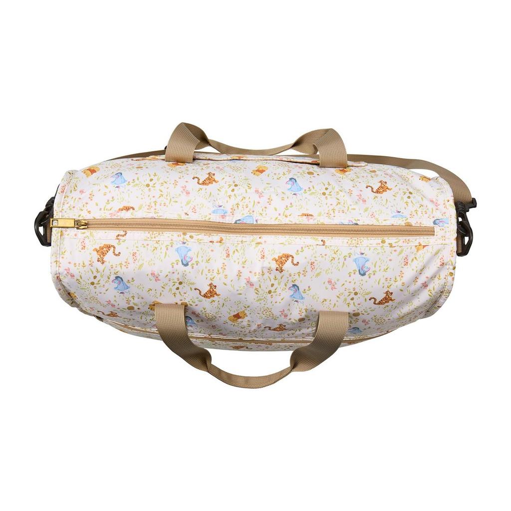 Siffler Disney Pooh Foldable Boston Bag 23L - Lightweight Travel Carry-On