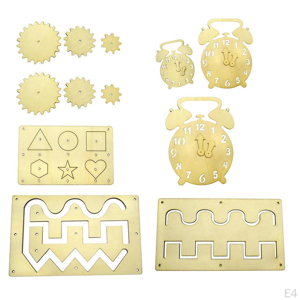 Cutout Blank en Embellishments for Family Ornaments And Crafts Decoration