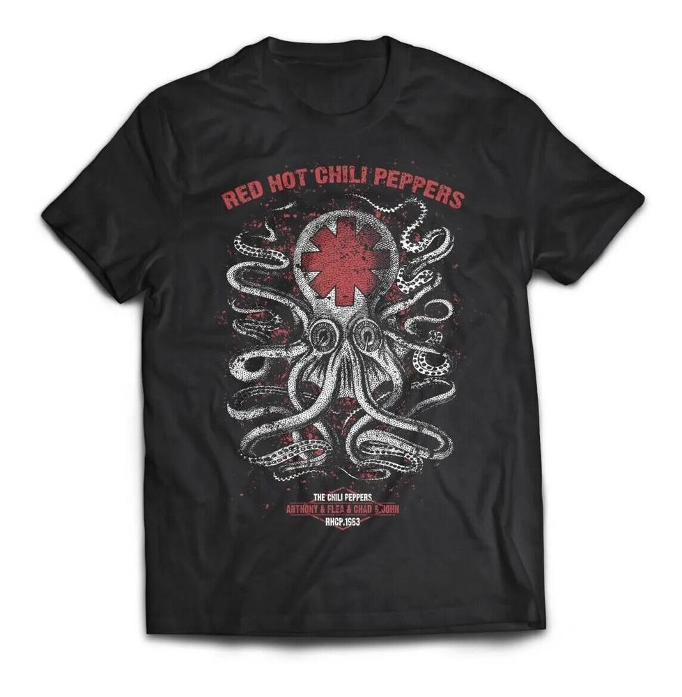 Red Hot Chili Peppers Octopus 1983 Rhcp T shirt  Unisex T-Shirt XXXL