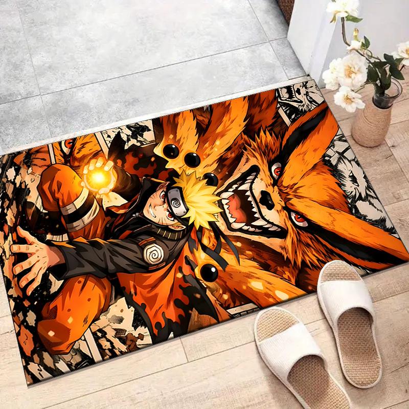 Naruto2Printed Area Rug Carpet for Bedroom Living Room Home Decor Rugs Mat Non Slip Mat Rug for Bedside