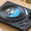 45 RPM Turntable Adapter Shock Absorber Pressure Stabilizer 7 Inch EP Record Turntable Phonograph Vinyl Record Center Adapter