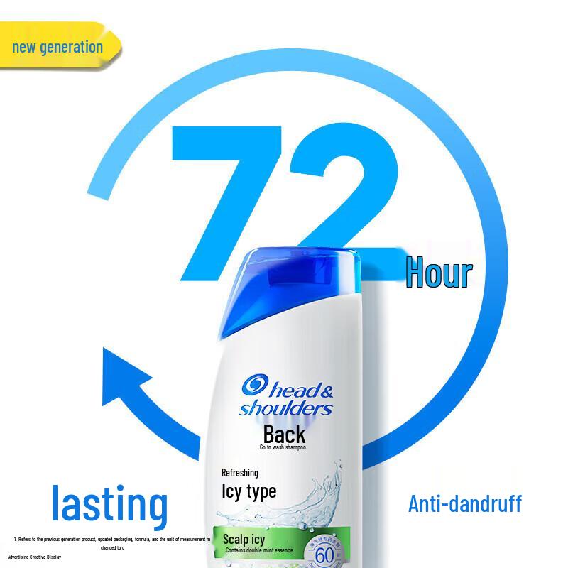 Head & Shoulders Icy Cool Mint Anti-Schuppen Shampoo Doppelpack