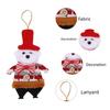 Christmas Ornaments Fabric Decor Hanging Decorations Compact Ornament Size