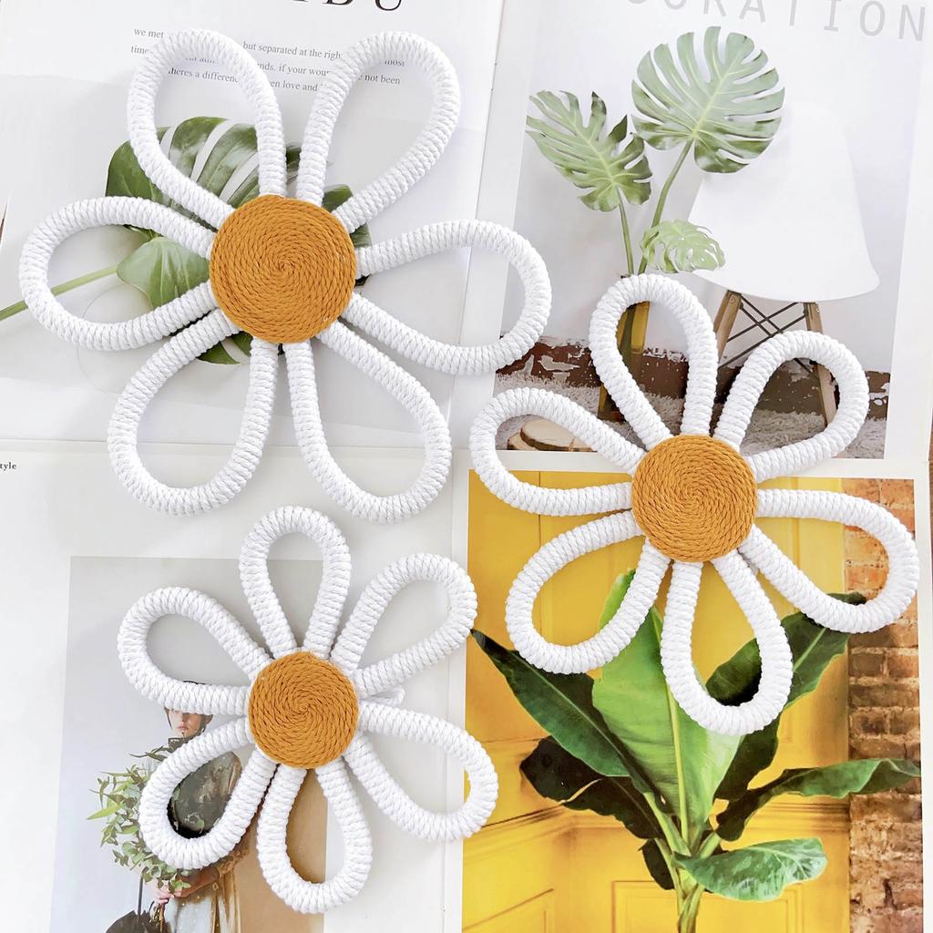 Wall Decoration Bohemian Nursery Woven Wall Hangable Tapestry Pendant Art Charm Hangable Crafts for Home Bedroom Room