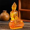 Thai-style Medicine Buddha Statue Resin Craft Handmade Resin Buddha Crafts Zen Ornaments Pharmacist Buddhist Sculpture Desktop