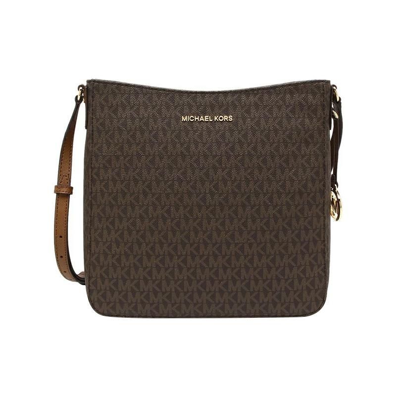 

Michael Kors Mk Jet Set Travel Series Classic Monogram Print Commuter Fashion Design Canvas Crossbody Bag Women bags Brown 35F8GTVM7B-BROWN Box(Basic Set+Box)