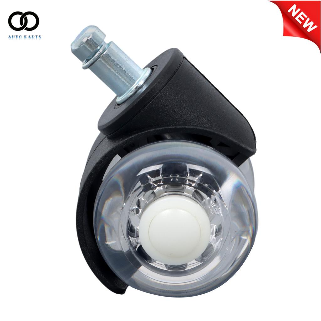 Set of 5 Office Chair Caster Rubber Swivel Wheels Replacement Heavy Duty 2 Inch