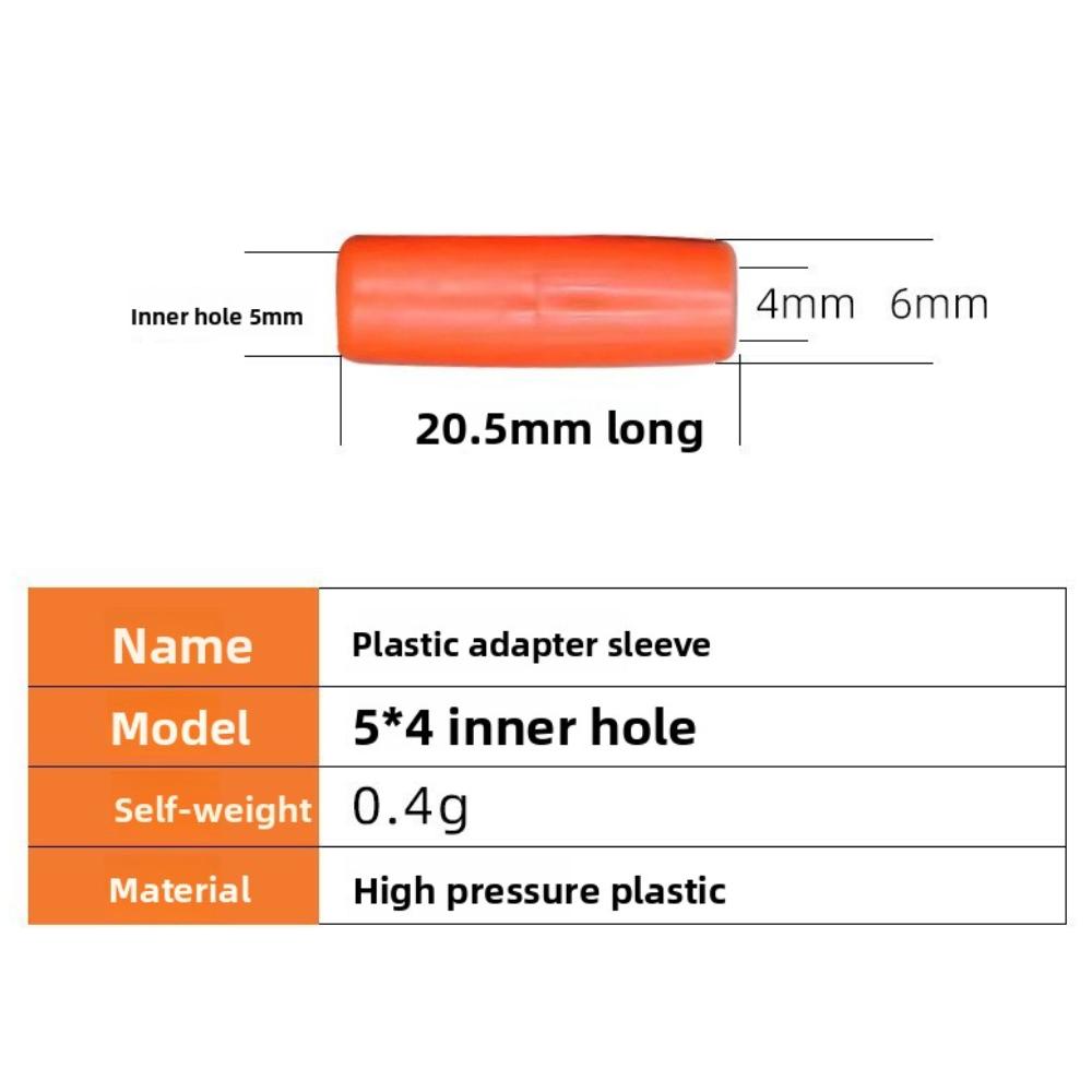 Rubber Material Vertical Buoy Drift Tail Light Sticks Connectors  Tackle Accessories