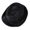 Sequin Dance Jazz Cap Shiny Glitter Jazz Hat Role Play Prop Sequins Fedora Hat  Party