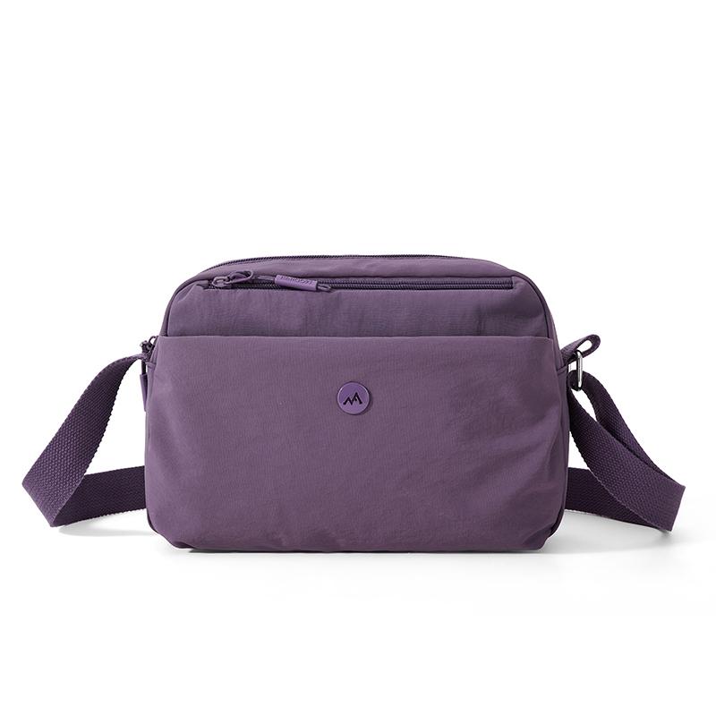 Nylon Bag Solid Color Shoulder Bag Women Crossbody Bag