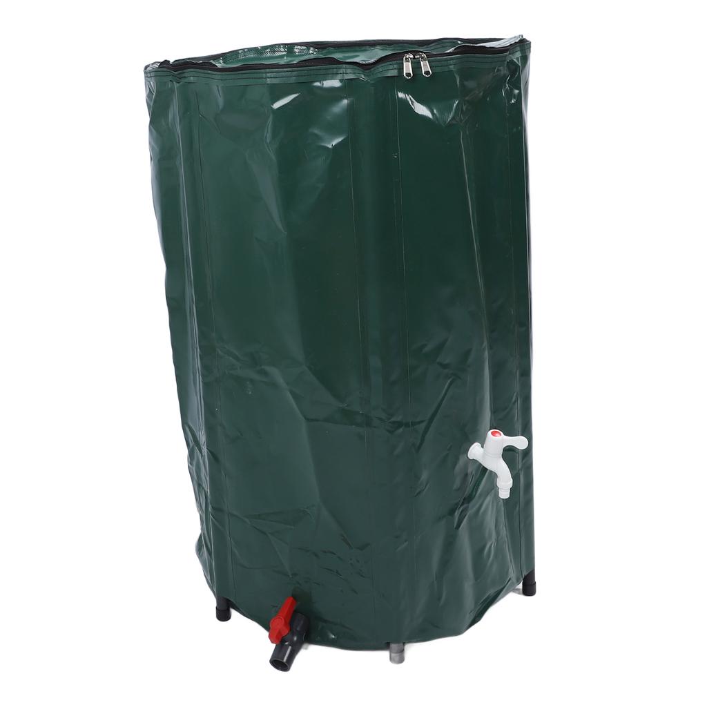 Collapsible Rain Barrel PVC Portable Water Storage Tank Foldable Rainwater Collection System with