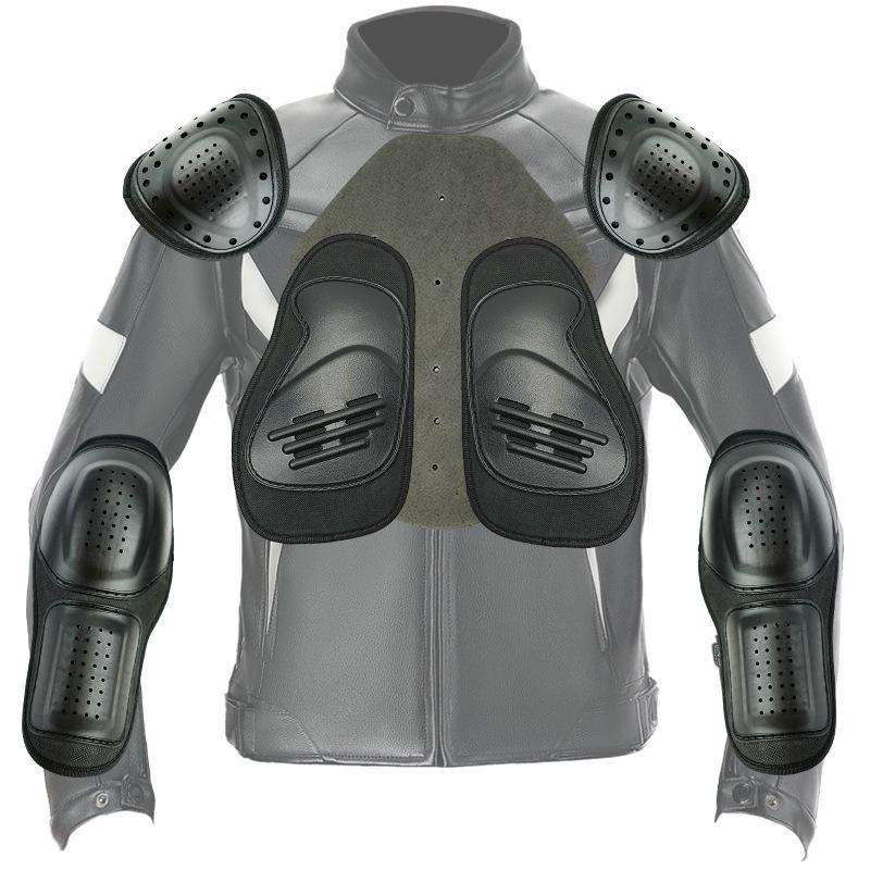 Herren Lokomotive Offroad Anti-Drop Kleidung Winddicht Outdoor Schutzkleidung Motorrad Reitkleidung PU Leder Fahrer Racing