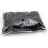 Thick Black Rubber Hair Ties - 1000 Pack