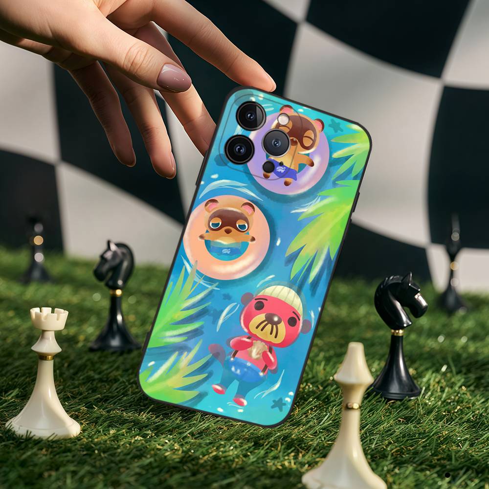 Animation L-Lego N-Ninjago For IPhone 16 17 14 15 Pro Max 13 11 12 Mini Plus Silicone Shell Phone Cover Soft TPU