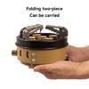 Camping Gas Stove 11000W Windproof Foldable Backpacking Gas Stove with Ignitions