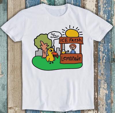 Hai Uva Limonata Meme Divertenti Battute Canzone dell'Anatra Maglietta Regalo Divertente T Shirt M1597
