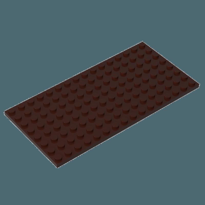 50g Small Particle Building Blocks: 8x16 Thin Plate Brick Accessories
