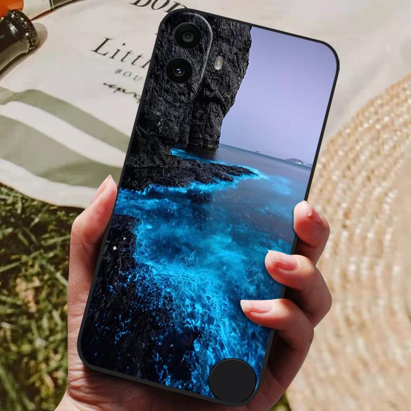 For Nothing CMF Phone 1 Case Luxury Silicone TPU Soft Phone Cover for Nothing CMF Phone 1 Phone1 Shockproof Funda Shell Cute Cat