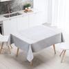 Abstract Ripple Tablecloth Home Decor Stain Resistant Waterproof Table Decoration Rectangular Kitchen Fireplace Tops