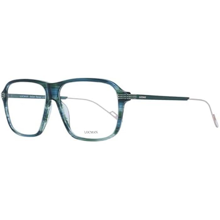 Monture de lunettes pour homme - LOCMAN - LOCV003 - Vert - Non gradué