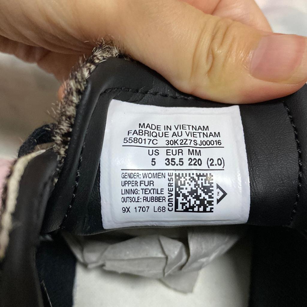 Converse Pro Leather Lp Comfortable Durable High-Top Skate Shoes Women Sneaker Brown 558017C