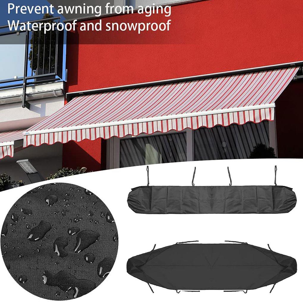 Cloth Waterproof And Durable Retractable Awning For Next Camping Adventure Awning Rail Protector Retractable Awnings